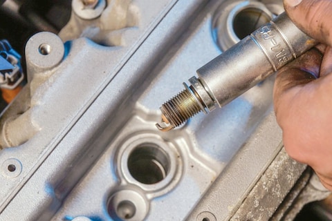 Wanneer de vonk van de bougie niet meer overslaat