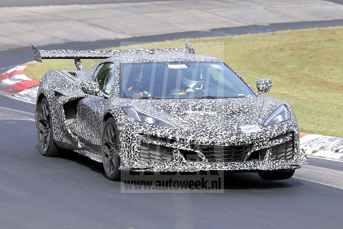 Chevrolet Corvette ZR1 spyshots