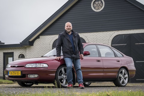 Marcel erfde opa's Mazda 626, maar hing er wel een V6 in