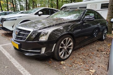Cadillac ATS Coupe in het wild
