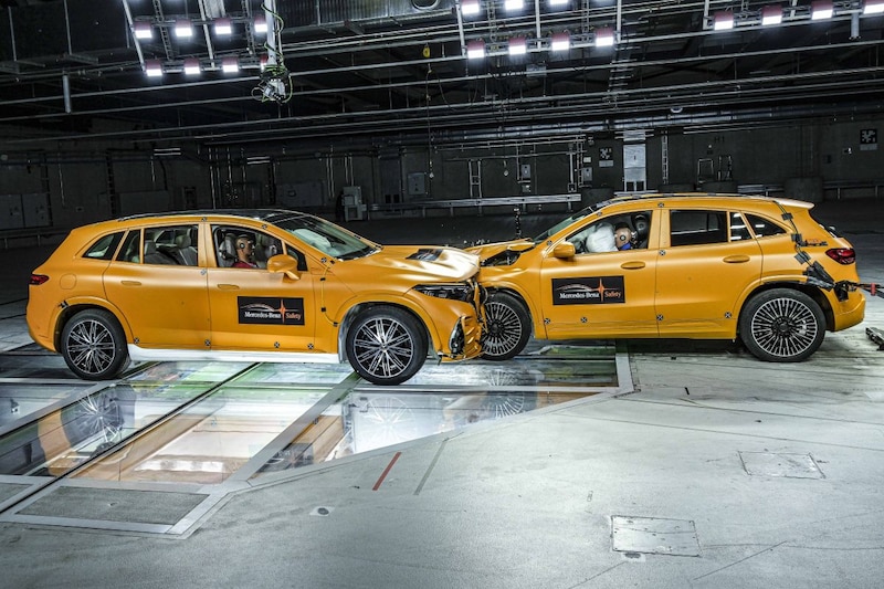 Mercedes-Benz EQA EQS botsproef