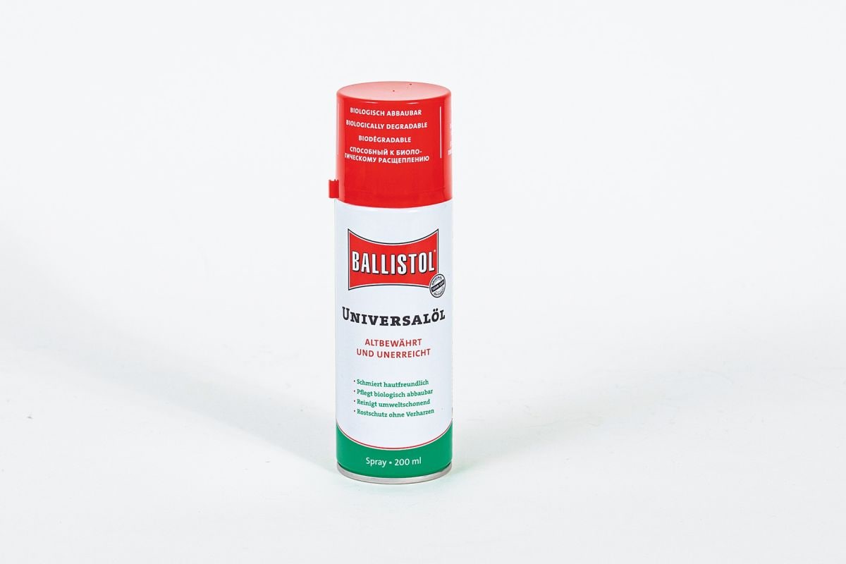 Multi-olie test - Ballistol Universal oil