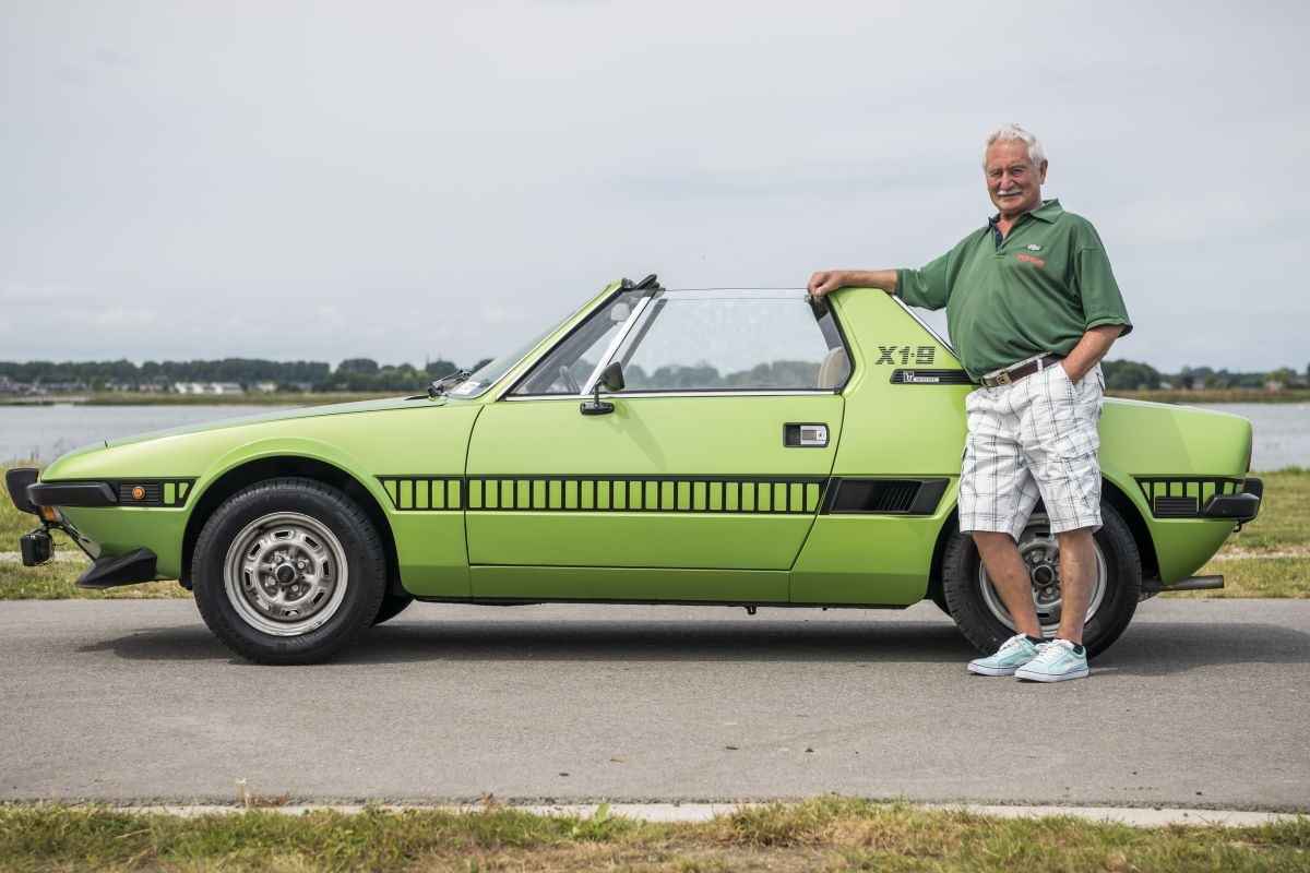 Fiat X 1/9 al sinds 1977 in bezit