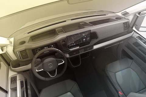 Volkswagen Crafter krijgt nieuw interieur met ID Buzz-onderdelen