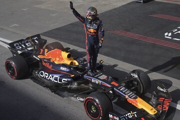 Max Verstappen GP Brazilië 2023 F1 (ANP)