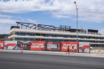 Formula 1 Las Vegas voorbereidingen circuit Getty