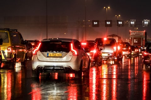 Drukke spitsen verwacht vanwege herfstachtig weer