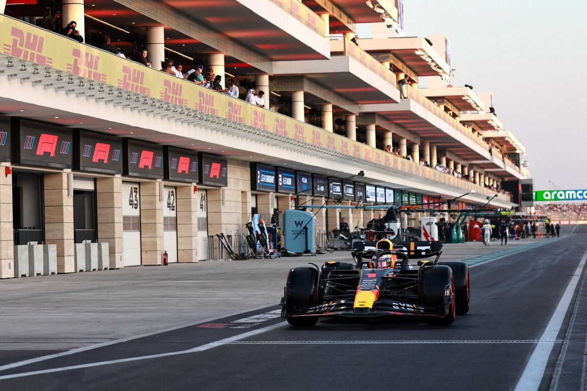 Losail pitstraat Verstappen | Getty