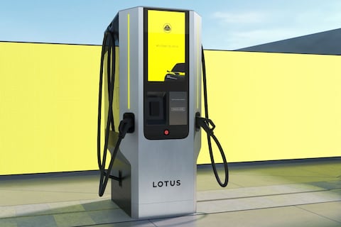 Lotus komt met laadpalen waarmee je razendsnel kunt bijladen