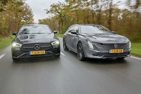 Mercedes CLA Shooting Brake vs. Peugeot 508 SW - Vergelijkende Test