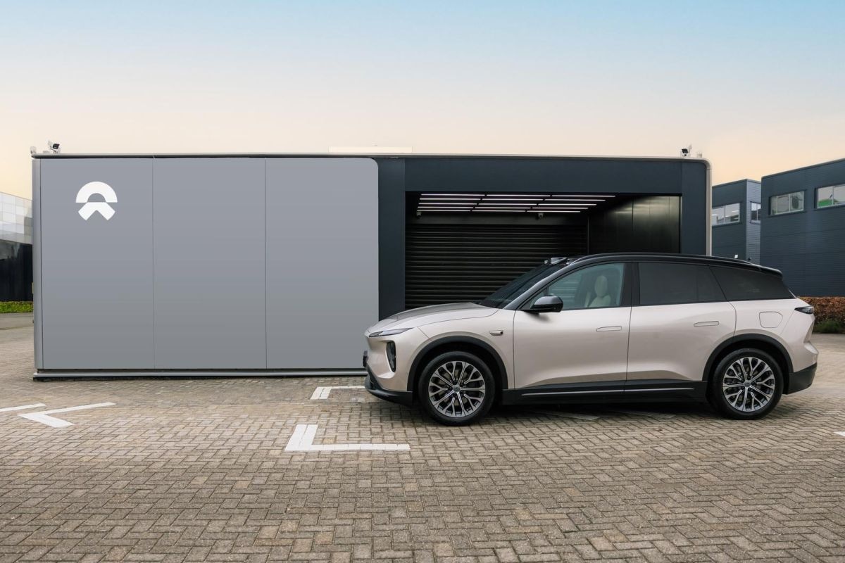 Nio accuwisselstation