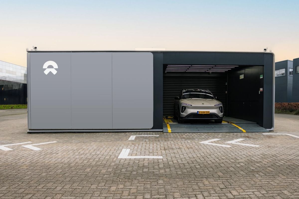 Nio accuwisselstation