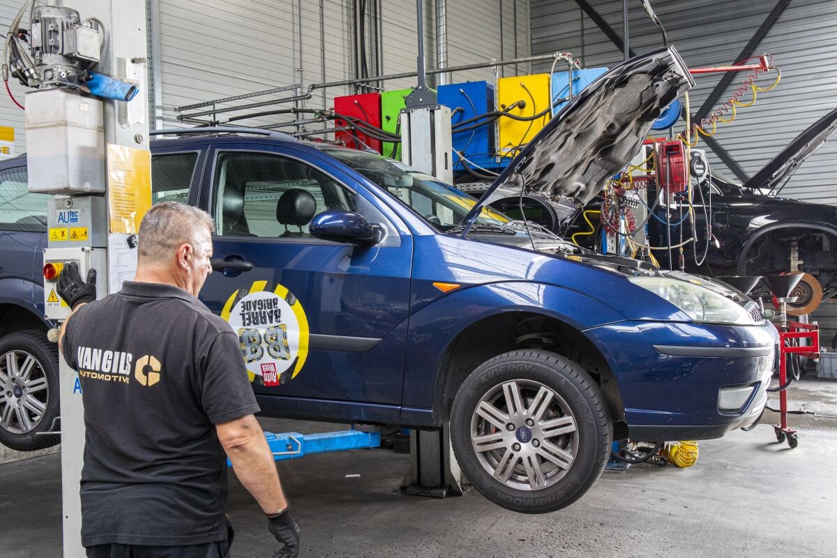 Autodemontage Ford Focus Barrelbrigade