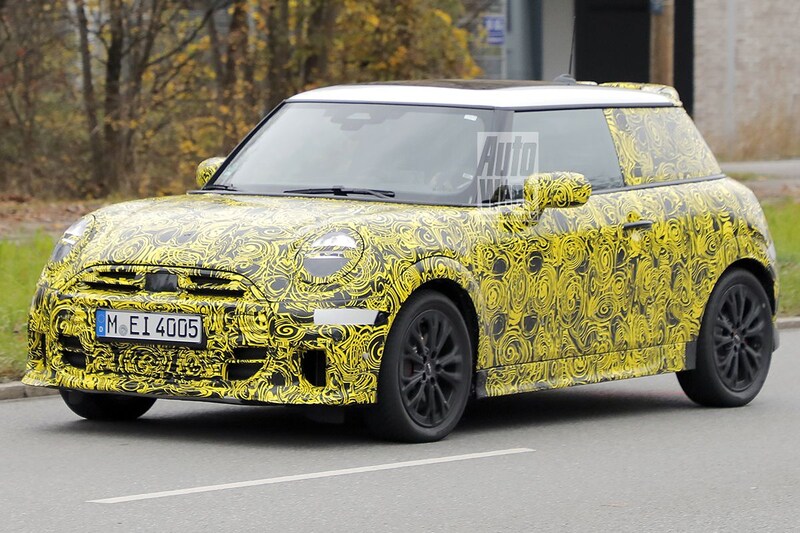 Spyshots Mini Hatchback en Mini Cabrio JCW