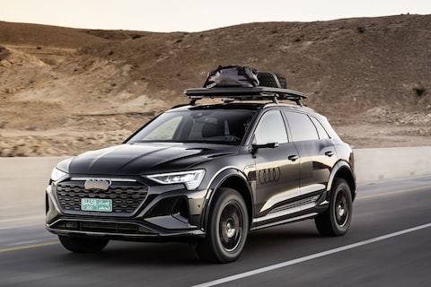 Audi Q8 e-tron edition Dakar: de echte stofzuiger
