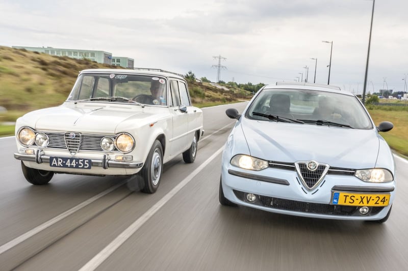 Alfa Romeo 156 en Alfa Romeo Giulia