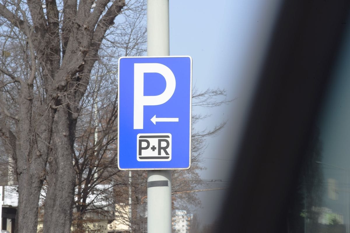 P+R parking bord P+R parkeren | Getty Images