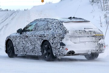 Audi A7 Avant spyshots