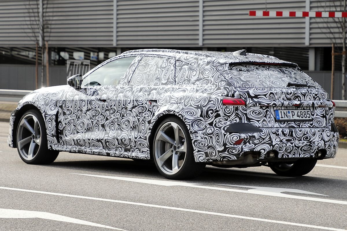 Spyshots Audi RS5 