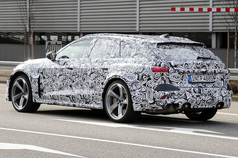 Spyshots Audi RS5 