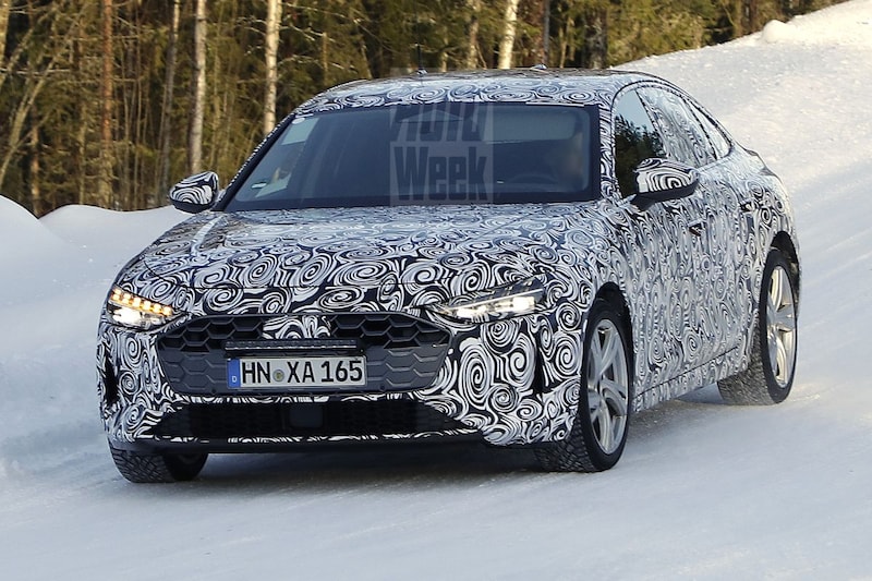 Audi A5 spyshots