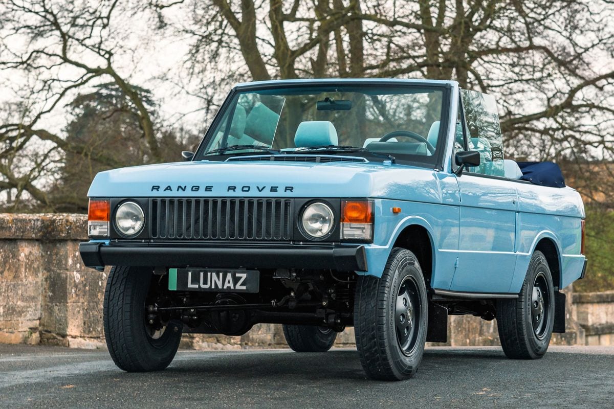 Lunaz Range Rover cabrio 