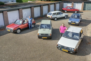 Fiats uit de jaren 80 (Ritmo, Regatta, Panda)