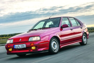 バロン Zo'n 'vroege' Renault 19 zie je zelden nog - In het Wild