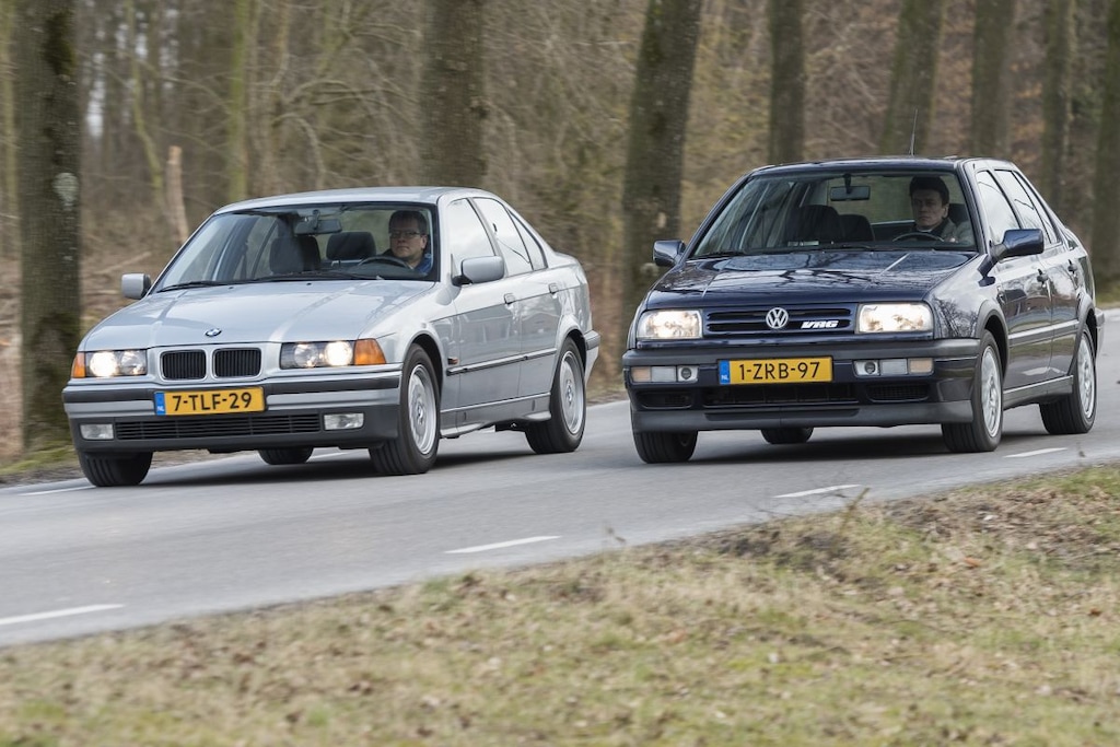 BMW 323i vs Volkswagen Vento VR6: zescilinder middenklassers ...