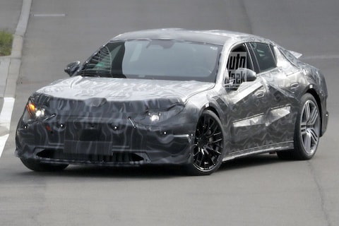 Aalgladde elektrische Mercedes-AMG 'GT 4-Door Coupé' gesnapt