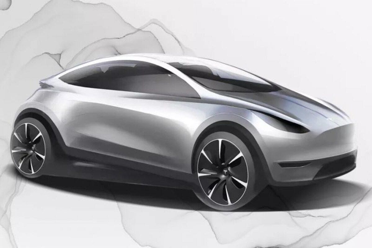 Tesla Model 2 schets