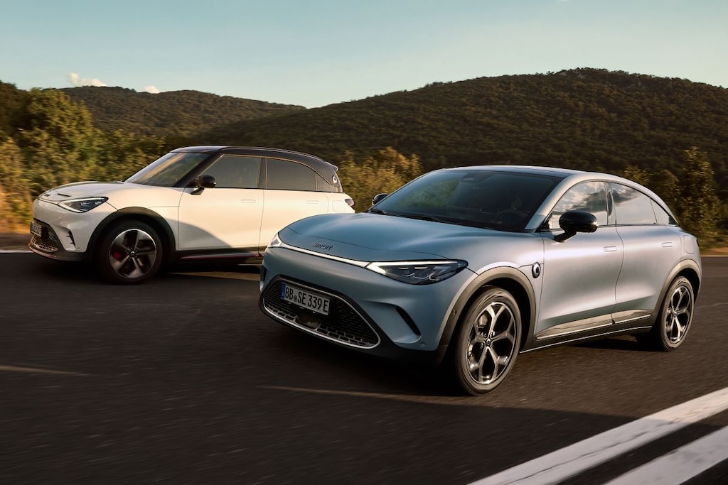 Ontdek de 100 procent elektrische smart #1 en #3: groots in alles