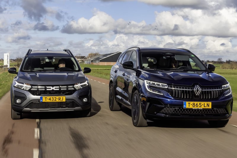 Dacia Jogger vs Renault Espace