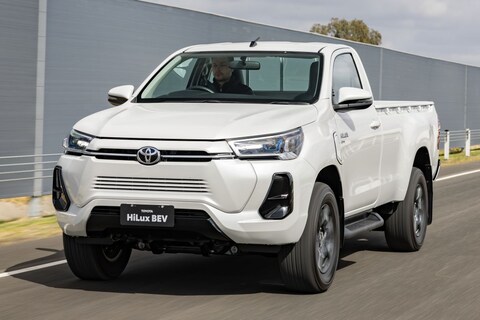 Toyota Hilux wordt ook volledig elektrisch