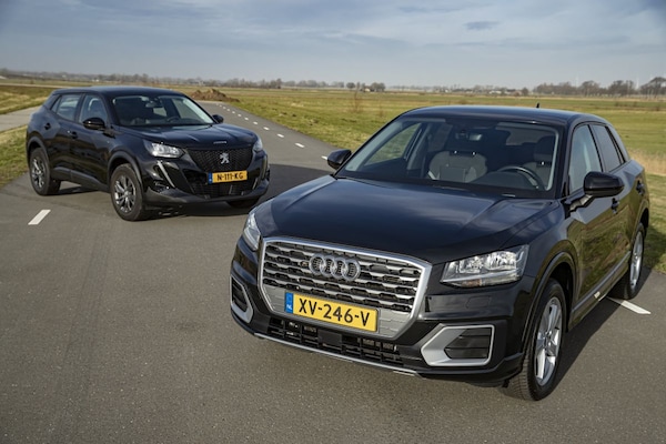Peugeot 2008 vs Audi Q2 occasiondubbeltest