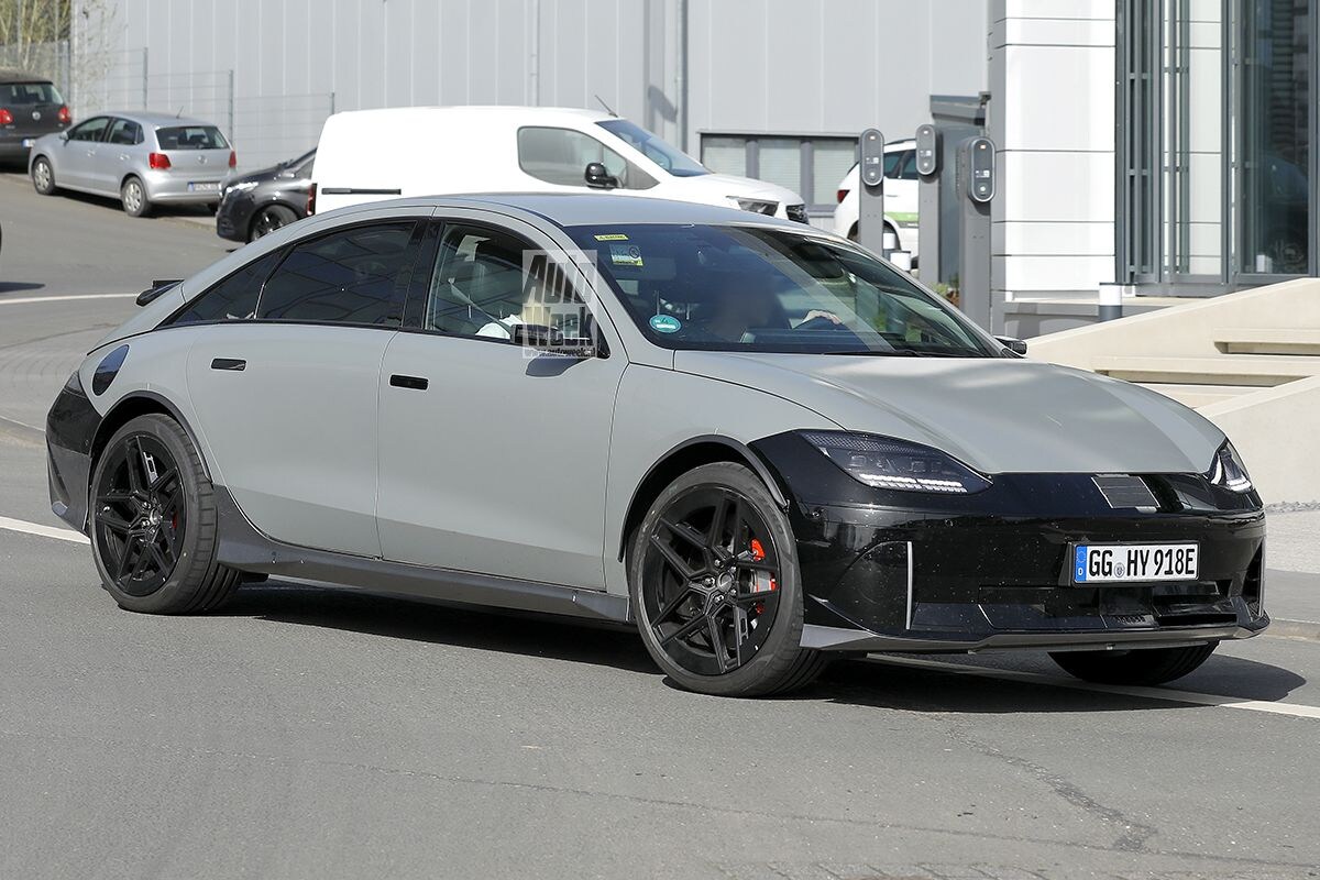 Spyshots Hyundai Ioniq 6 N