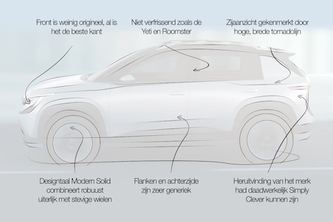 Designreview Skoda Epiq: ‘Episch falen om Skoda-design niet simply clever te maken’