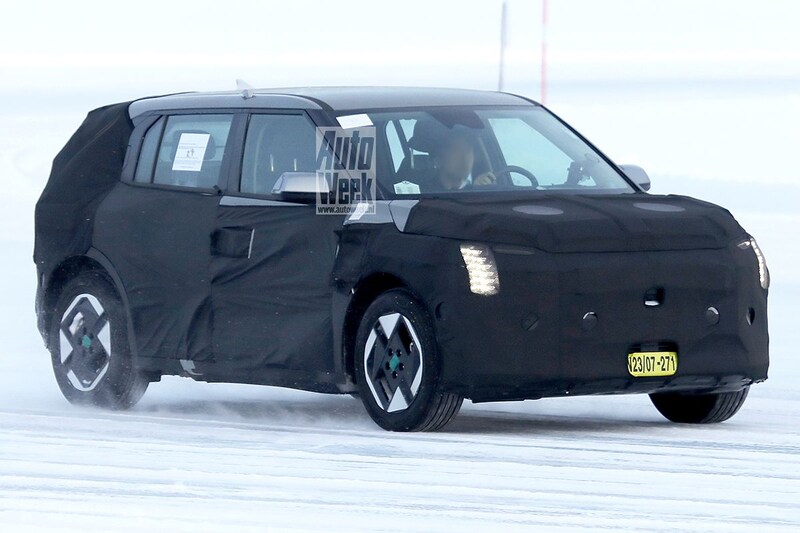 Spyshots Kia EV3