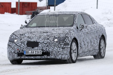 Elektrisch alternatief Mercedes-Benz C-klasse weer gespot