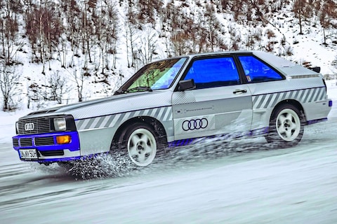 40 jaar Audi Sport Quattro: de sneeuw in met een auto die meer dan €500.000 waard is