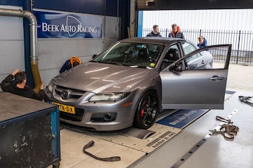 Mazda 6 2.3 DISI Turbo MPS - Op de rollenbank