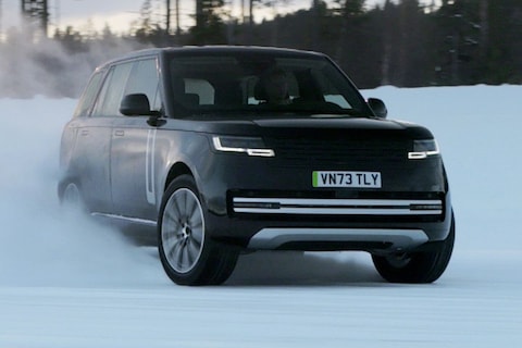 Elektrische Range Rover Electric in de kou gezet