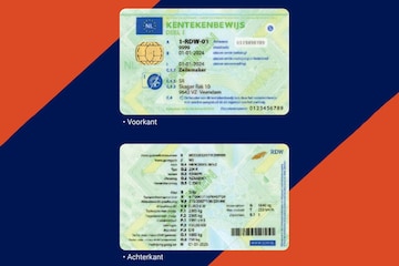 Kentekenbewijs kentekenpasje
