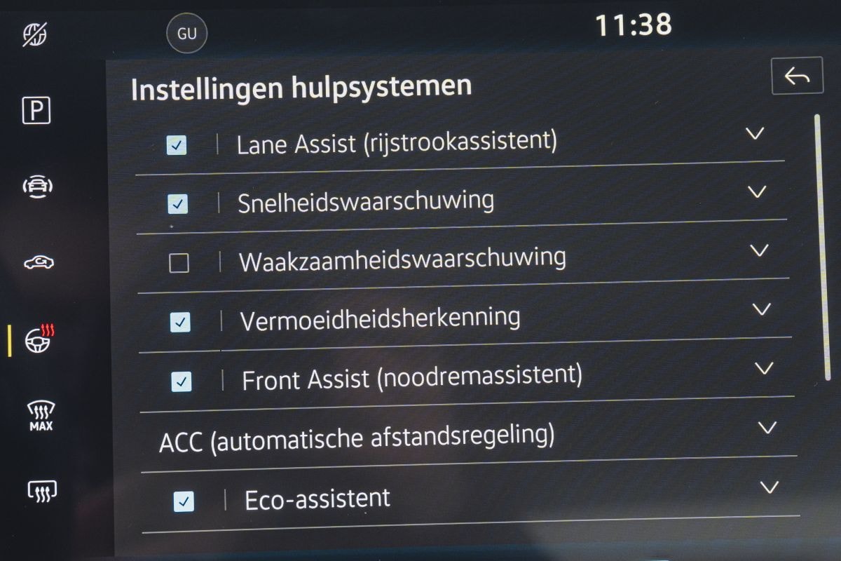 RIjhulpsystemen Volkswagen Touareg