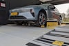 Nio ET5 Touring bij accuwisselstations