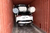 Toyota RAV4 in container