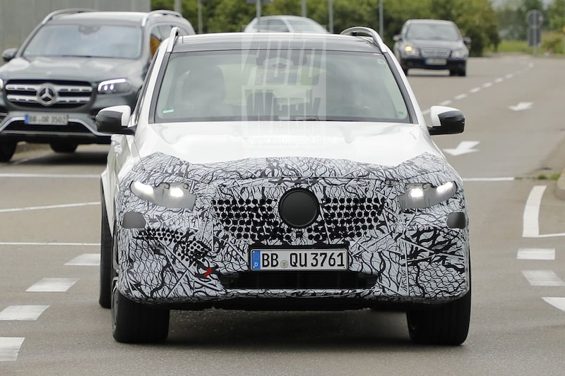 Mercedes-Benz GLE spyshots