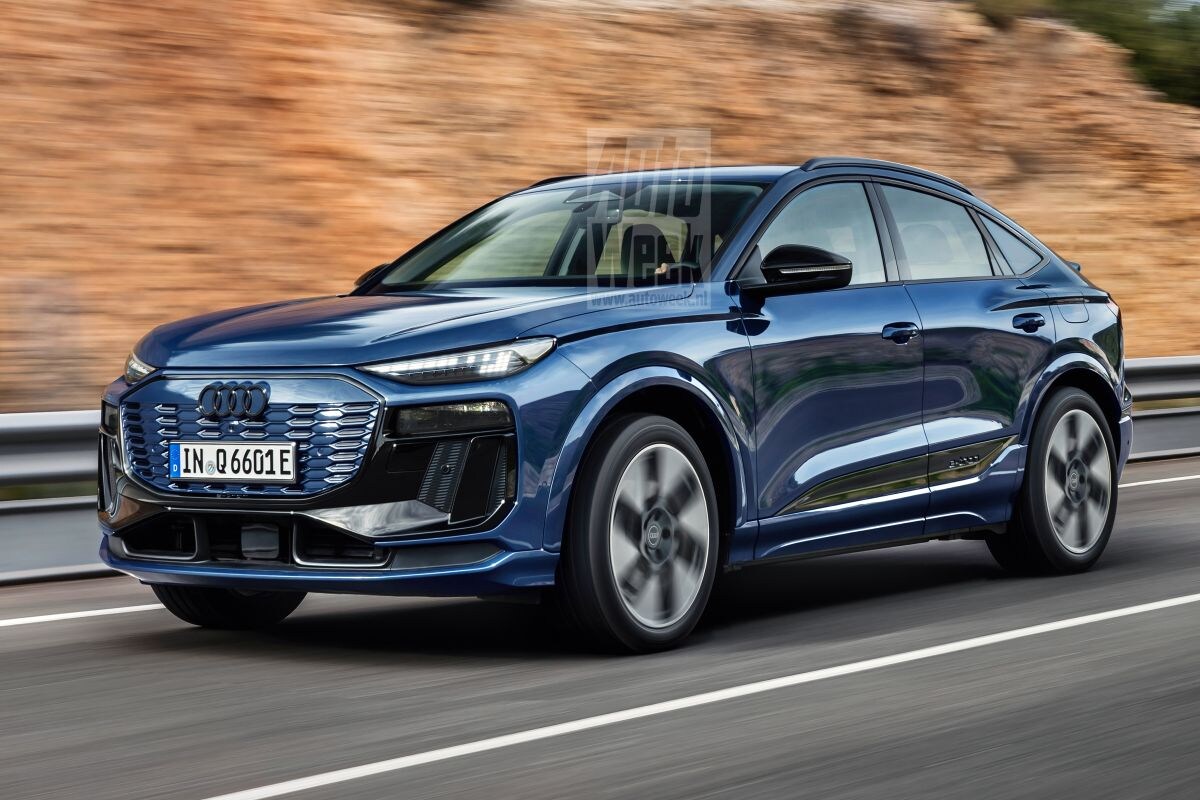 Audi Q6 e-tron Sportback (Illustratie: Larson)