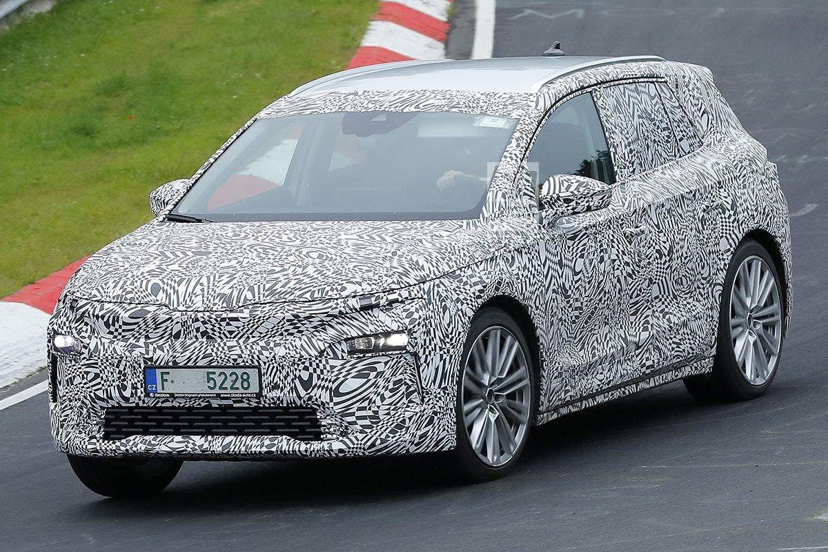 Spyshots Skoda Elroq