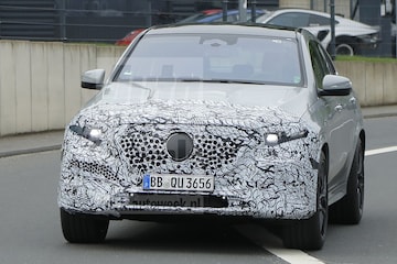 Mercedes-Benz GLE Coupe spyshots